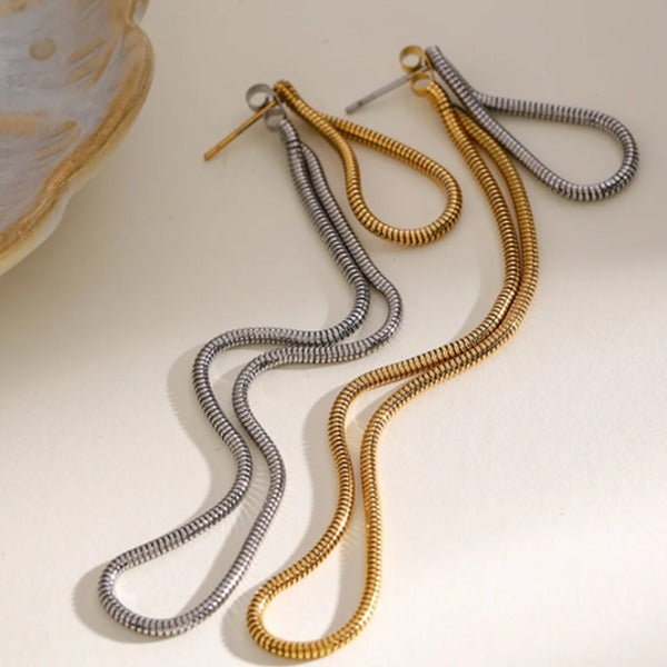 Apollo Earrings - 18K Gold-Plated Stainless Steel