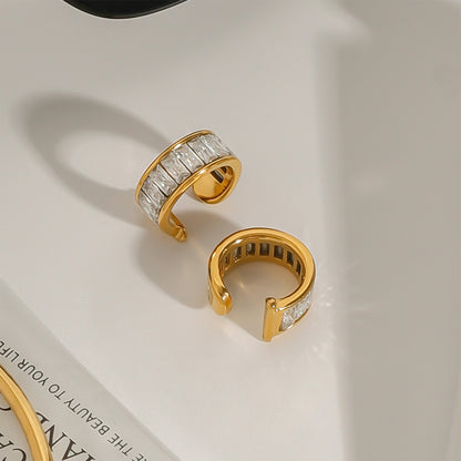 Zaha Ear Cuffs – 18K Gold-Plated Stainless Steel